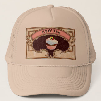 Gorra De Camionero Pancarta de pastel estilo victoriano