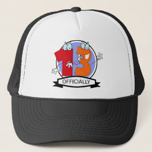 Gorra De Camionero Pancarta oficial de cumpleaños 13
