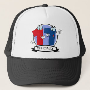 Gorra De Camionero Pancarta oficial de cumpleaños 17