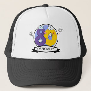 Gorra De Camionero Pancarta oficial de cumpleaños 80