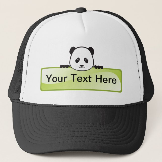 Gorra De Camionero Panda Banner (Anverso)