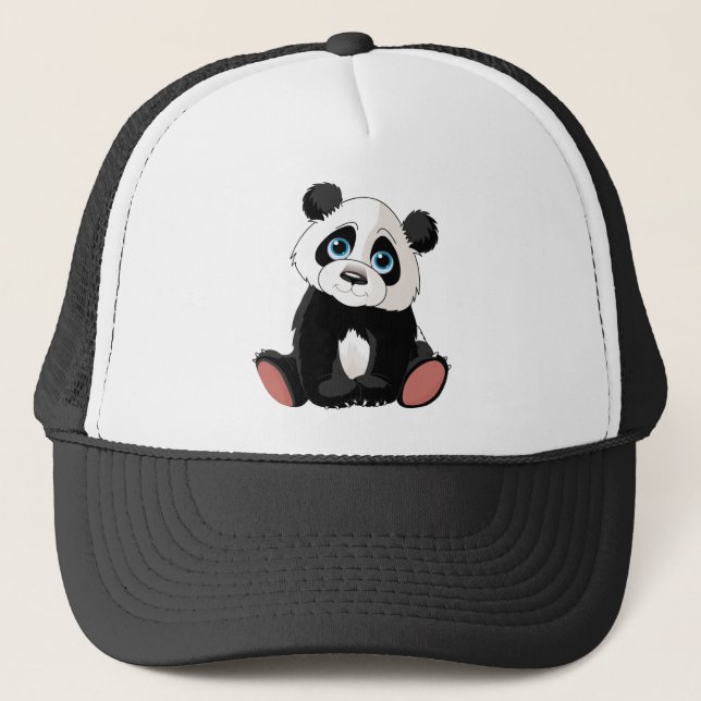 Gorra De Camionero Panda Bear (Anverso)