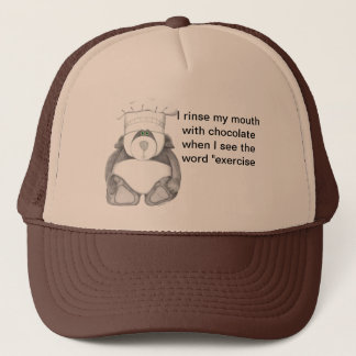 Gorra De Camionero Panda Bear Chef Chocolate