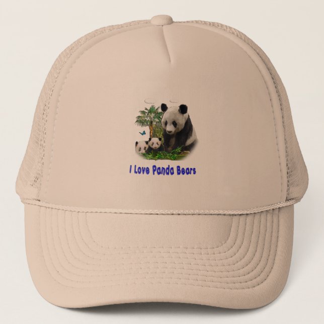 Gorra De Camionero panda beras (Anverso)