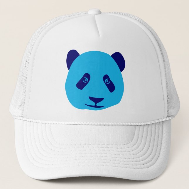 Gorra De Camionero Panda Blue (Anverso)