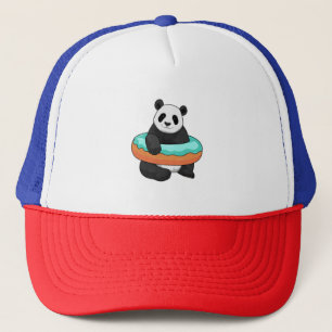 Gorra De Camionero Panda con Donut