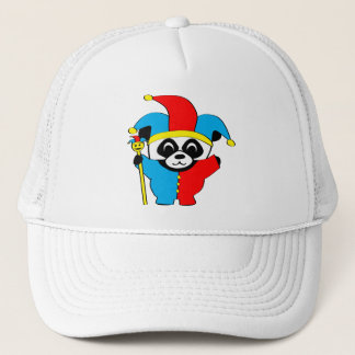 Gorra De Camionero Panda con traje de bufón