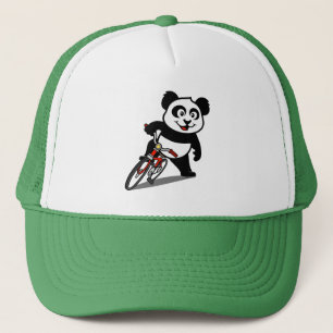 Gorra De Camionero Panda de ciclismo mate