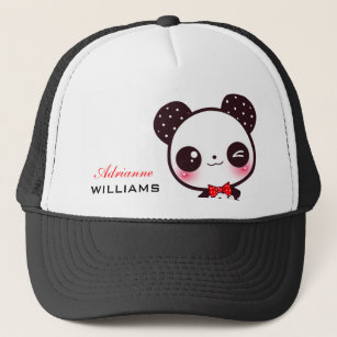 Gorra De Camionero Panda de Kawaii - personalizada