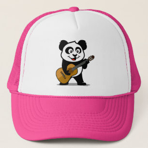 Gorra De Camionero Panda de la guitarra