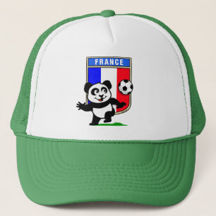 Gorra De Camionero Panda del fútbol de Francia