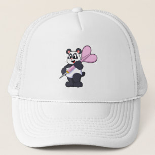 Gorra De Camionero Panda en Darts con Dart