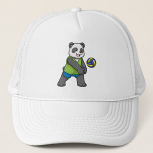 Gorra De Camionero Panda en Deportes con Voleibol