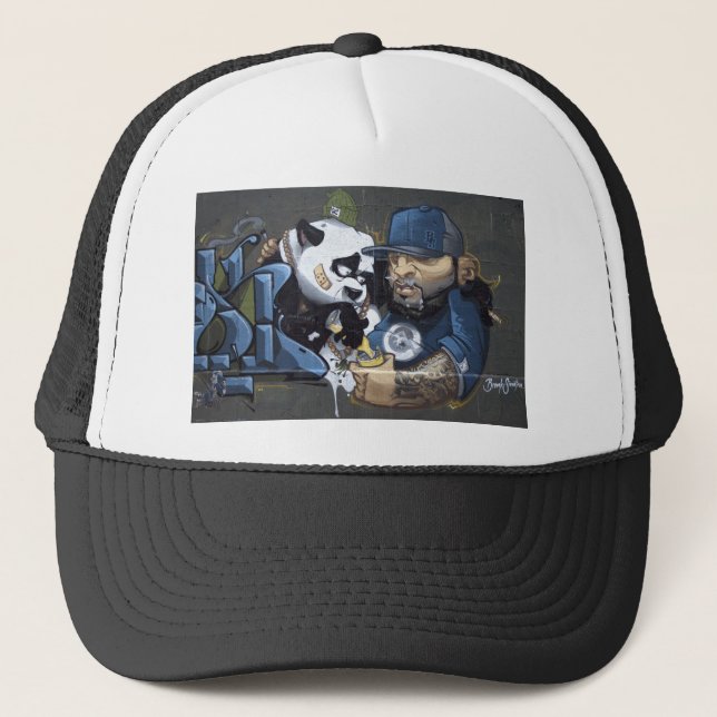Gorra De Camionero Panda Love (Anverso)