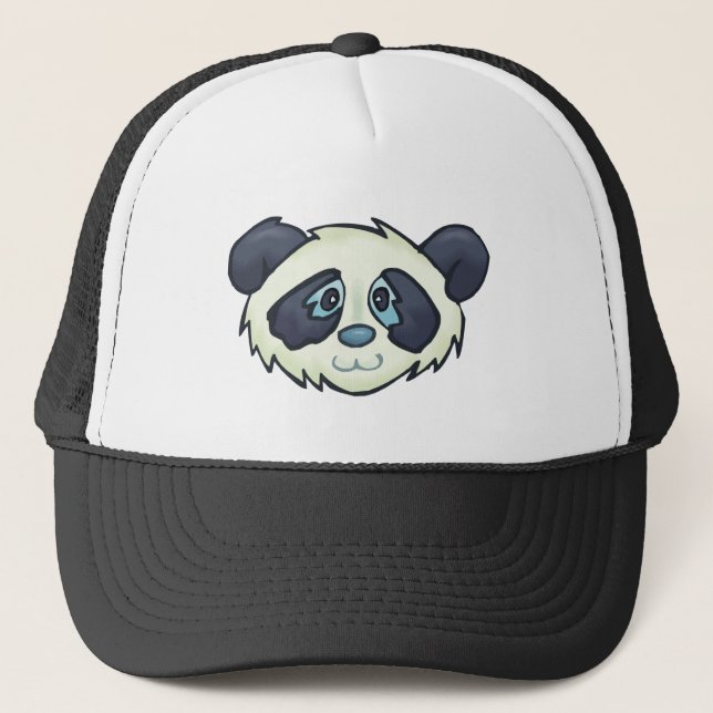 Gorra De Camionero Panda mullida (Anverso)