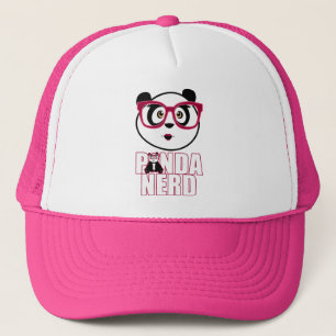 Gorra De Camionero Panda Nerd Chica