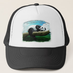 Gorra De Camionero Panda que se sienta