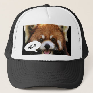 Gorra De Camionero Panda roja
