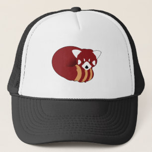 Gorra De Camionero Panda rojo