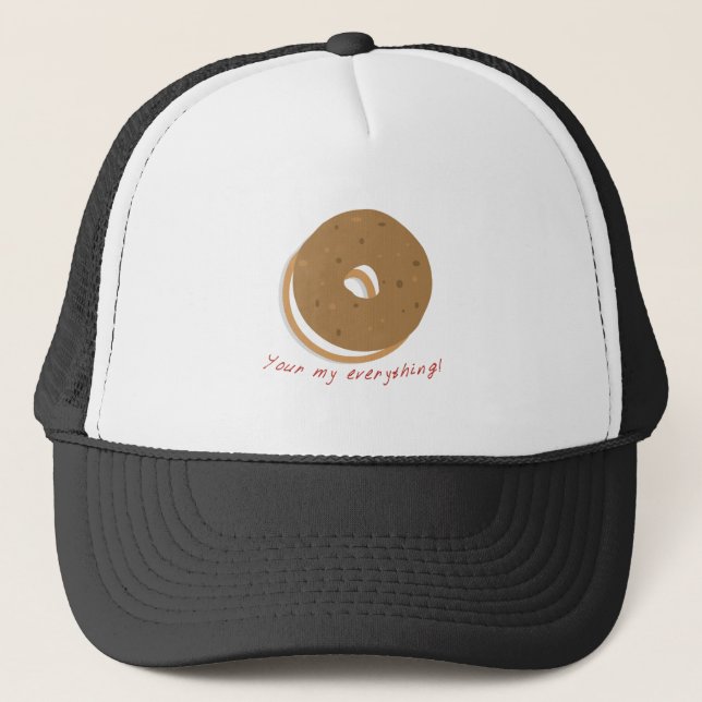 Gorra De Camionero Panecillo usted con referencia todo (Anverso)