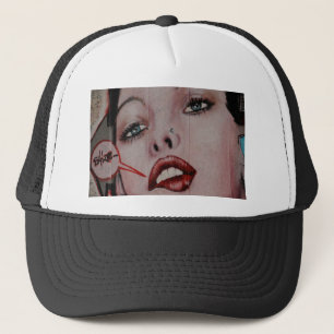 Gorra De Camionero _Paneles rojos