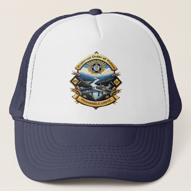 Gorra De Camionero Panhandle Lodge 83 (Anverso)