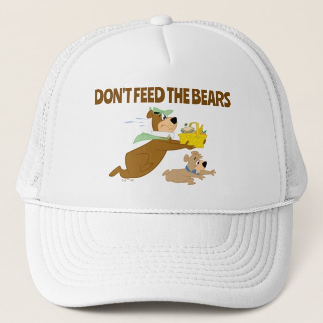 Gorra De Camionero Pánico de Oso Yogi y Boo-Boo (Anverso)