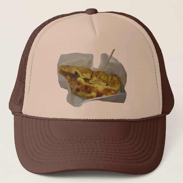 Gorra De Camionero Panqueque bananero (Roti) ... Comida callejera tai (Anverso)