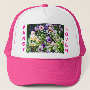 GORRA DE CAMIONERO PANSY, AMOR