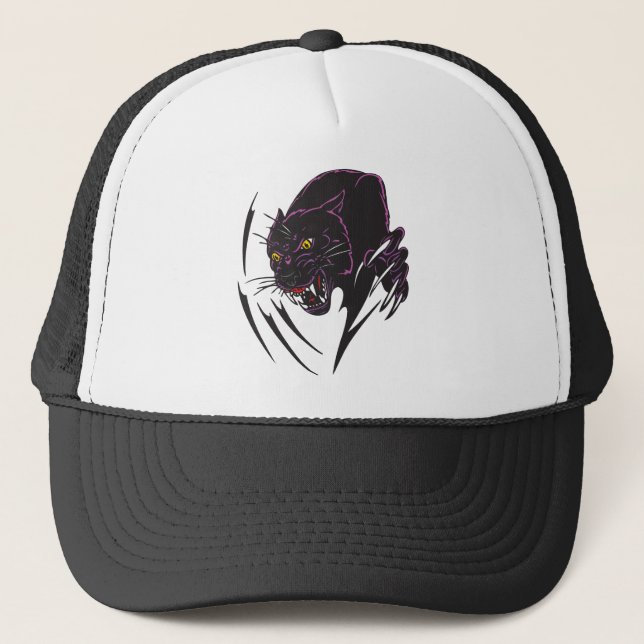 Gorra De Camionero Pantera enojada (Anverso)