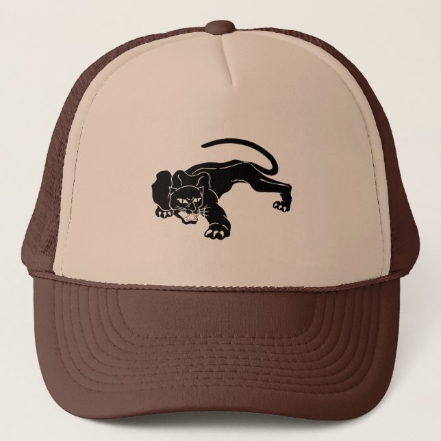 Gorra De Camionero Pantera negra (Anverso)