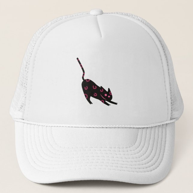 Gorra De Camionero Panther Energy Hat | Cute & Edgy Cat Vibes (Anverso)