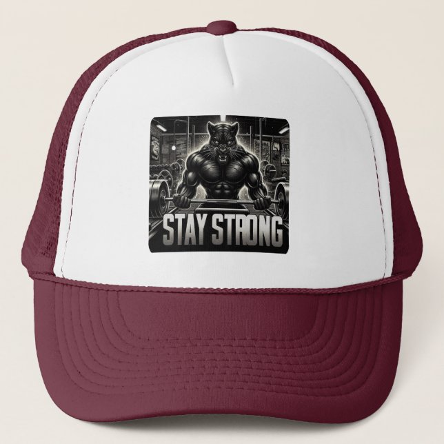 Gorra De Camionero Panther Gym (Anverso)