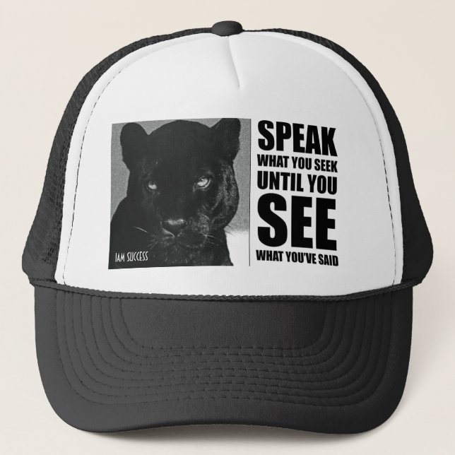 GORRA DE CAMIONERO PANTHER POWER (Anverso)