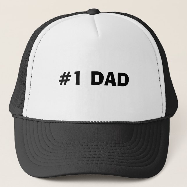 GORRA DE CAMIONERO PAPÁ #1 (Anverso)