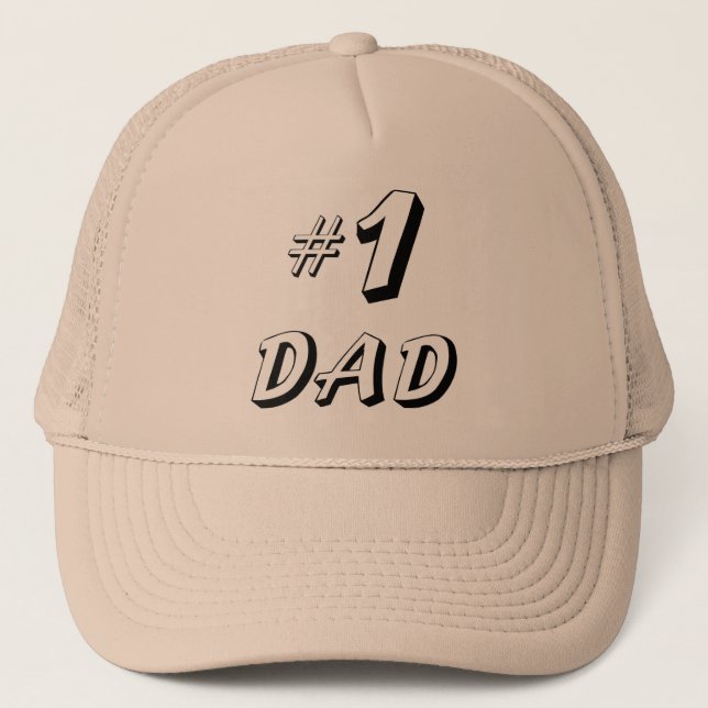 GORRA DE CAMIONERO PAPÁ #1 (Anverso)
