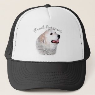 Gorra De Camionero Papá 2 de los grandes Pirineos