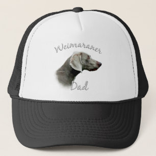 Gorra De Camionero Papá 2 de Weimaraner