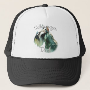 Gorra De Camionero Papá 2 del Schnauzer miniatura