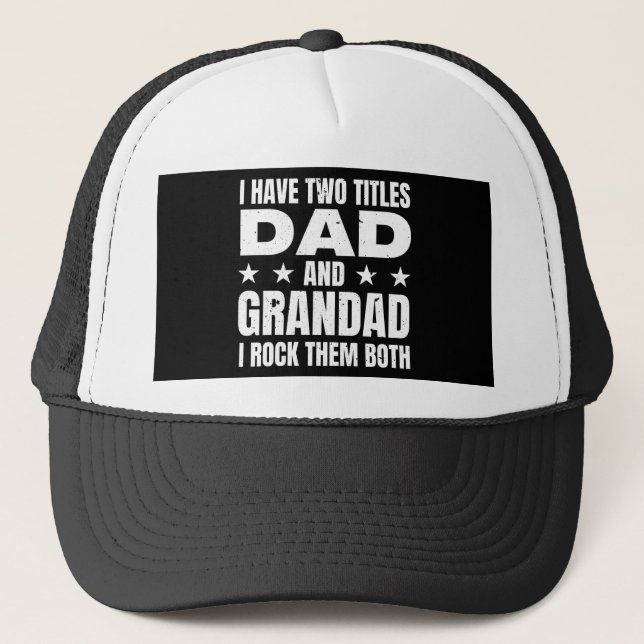 Gorra De Camionero Papá Abuelo (Anverso)