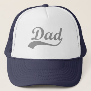 Gorra De Camionero Papá chapoteante gris