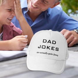 Gorra De Camionero Papá Chistes Humor gracioso Día de los Padres con 