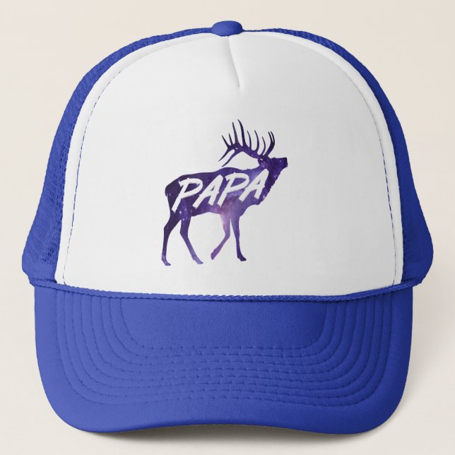 Gorra De Camionero Papa Ciervo (Anverso)