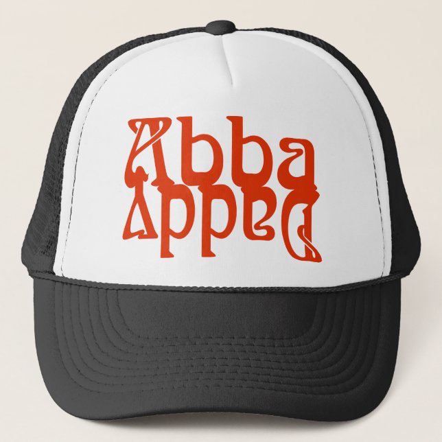 Gorra De Camionero Papá de Abba (dios del padre) (Anverso)