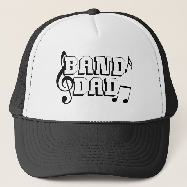 Gorra De Camionero Papá de la banda (Anverso)