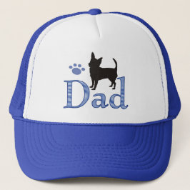 Gorra De Camionero Papá de la chihuahua