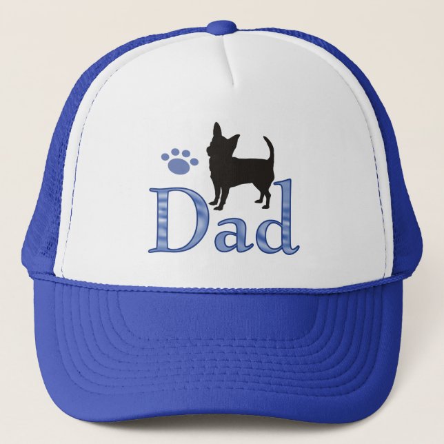 Gorra De Camionero Papá de la chihuahua (Anverso)