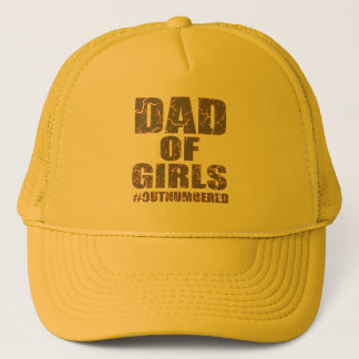 Gorra De Camionero Papá de los Chicas superados en número
