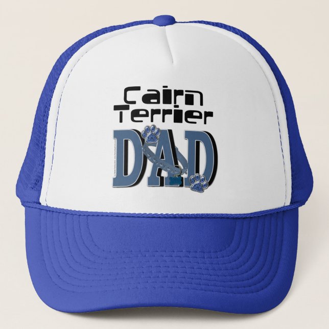 Gorra De Camionero PAPÁ de Terrier de mojón (Anverso)