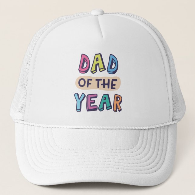 Gorra De Camionero Papá del año (Anverso)